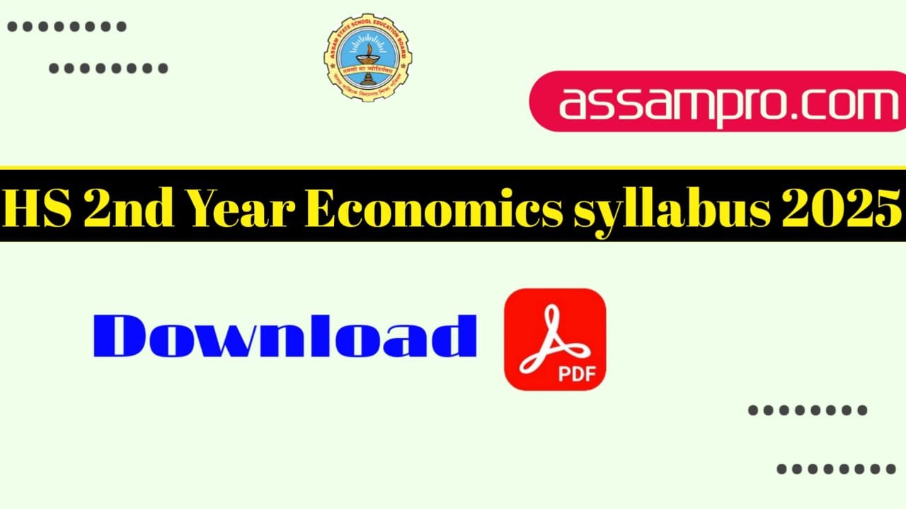 HS 2nd Year Economics Syllabus 2025