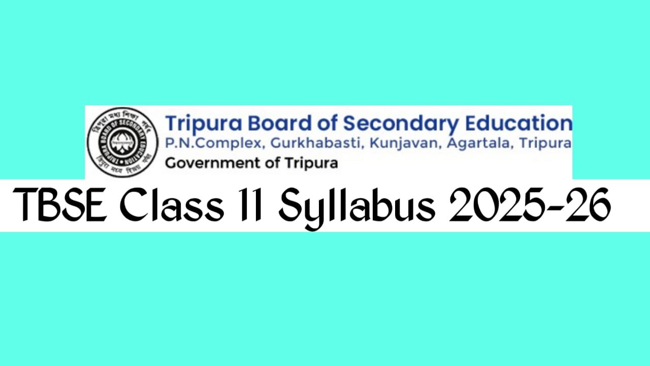 TBSE Class 11 Syllabus 2025